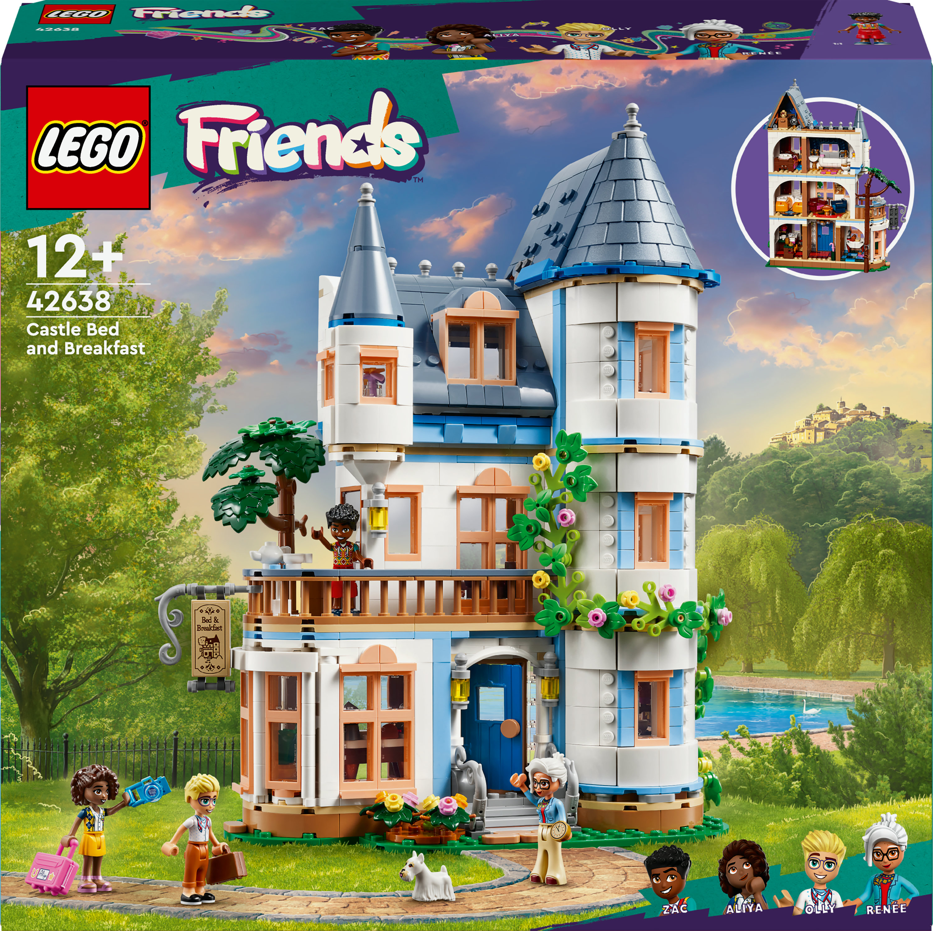 LEGO Friends 42638 Bed and Breakfast in Kasteel