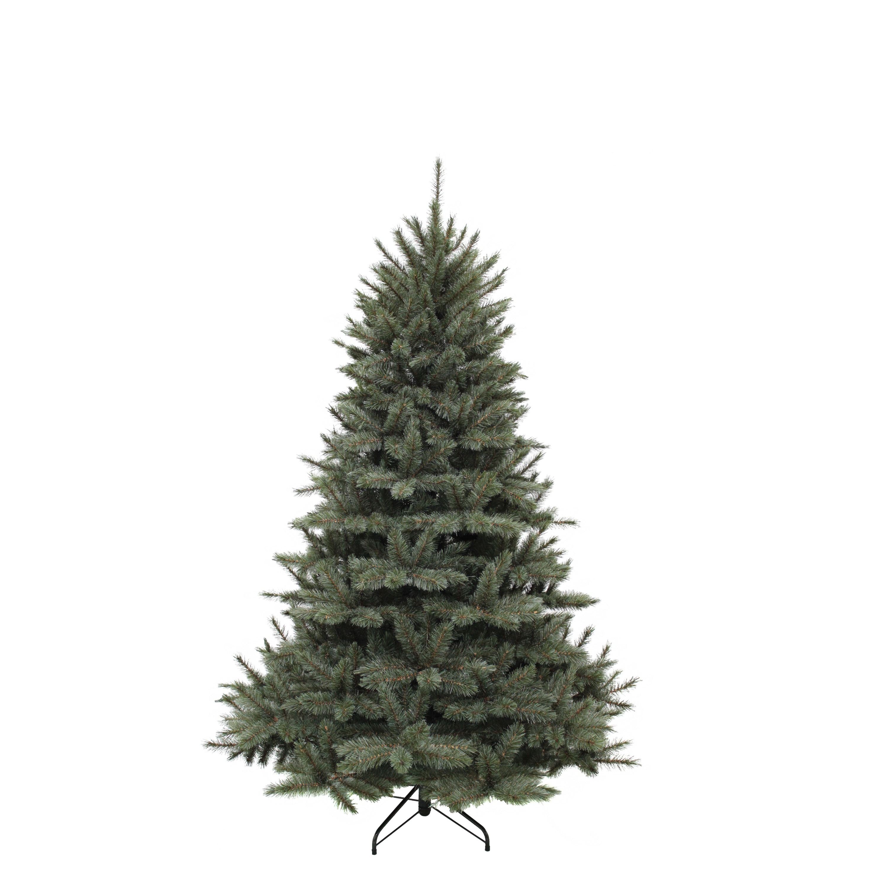 Kerstboom Forest Newgrowth Blue Frosted - 185x130 cm - 942 Tips - PVC