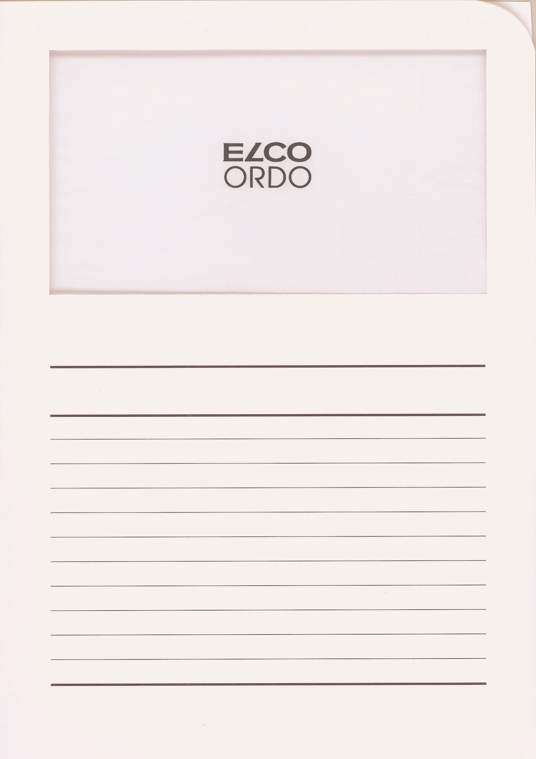 Elco Ordo Dossiermapjes Extra Wit 22x21 cm - 120 gram - 10 stuks