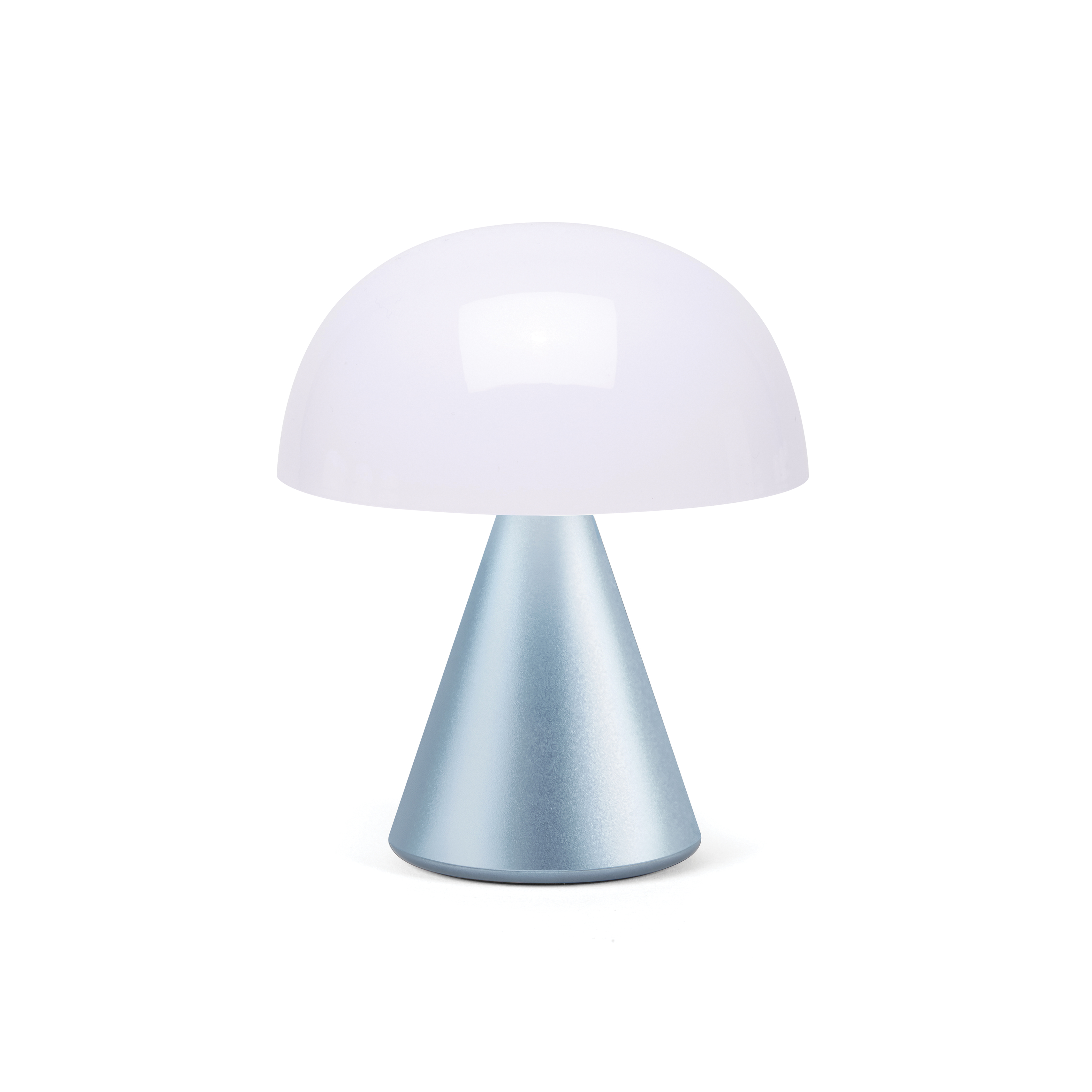 Lexon Mina M Tafellamp LED Lichtblauw 9x11 cm - met Dimmer