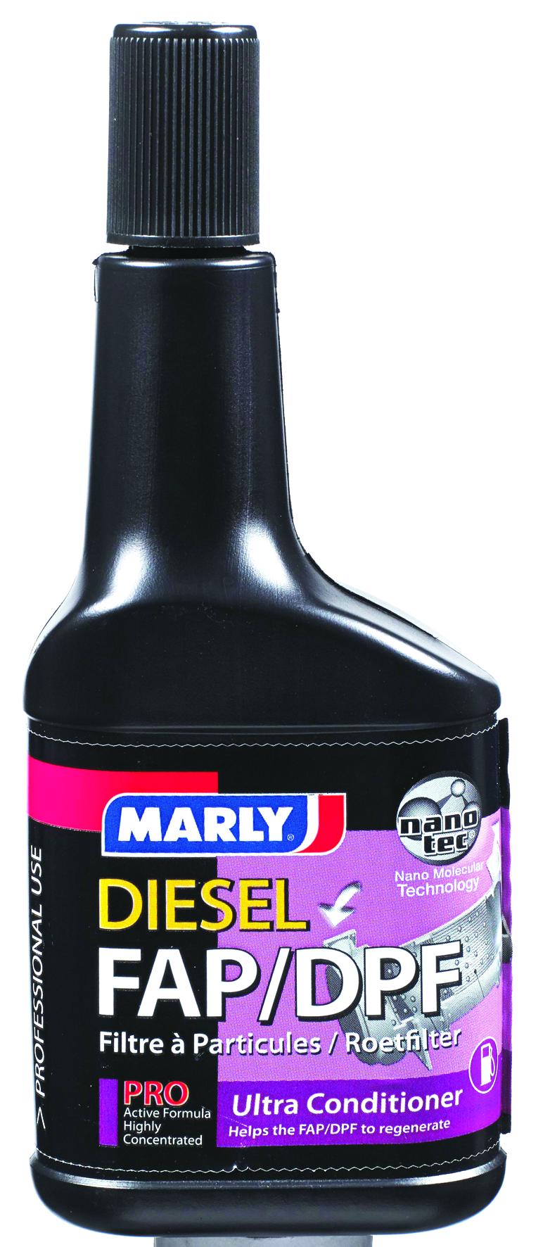 Marly fap/dpf 400ml, minder roetvorming op de roetfilter, regeneratie, diesel