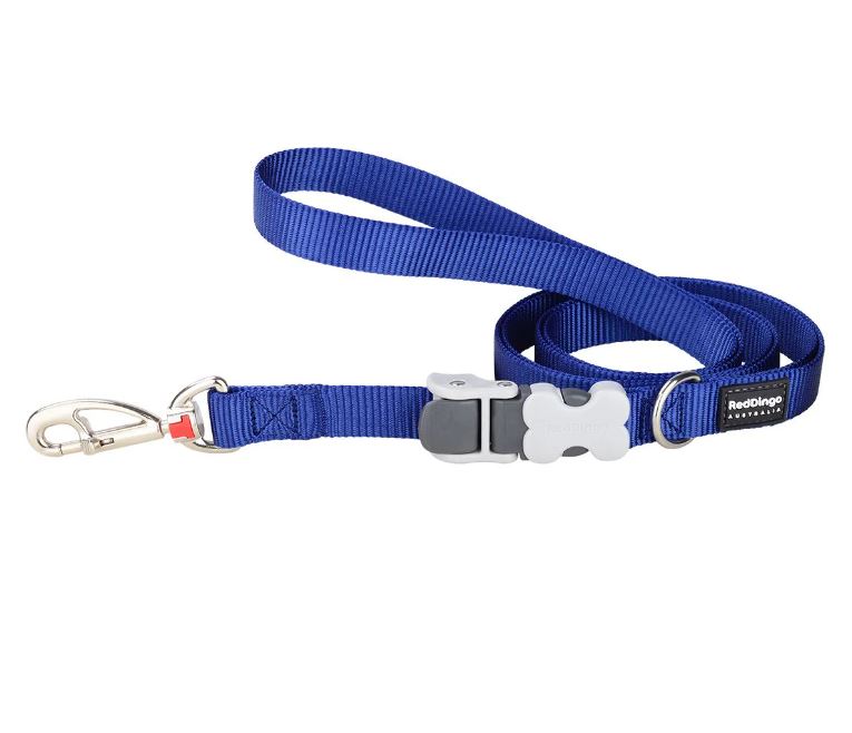 Red Dingo Superlead Hondenleiband 15 mm x 1.1 - 1.8 m Donkerblauw