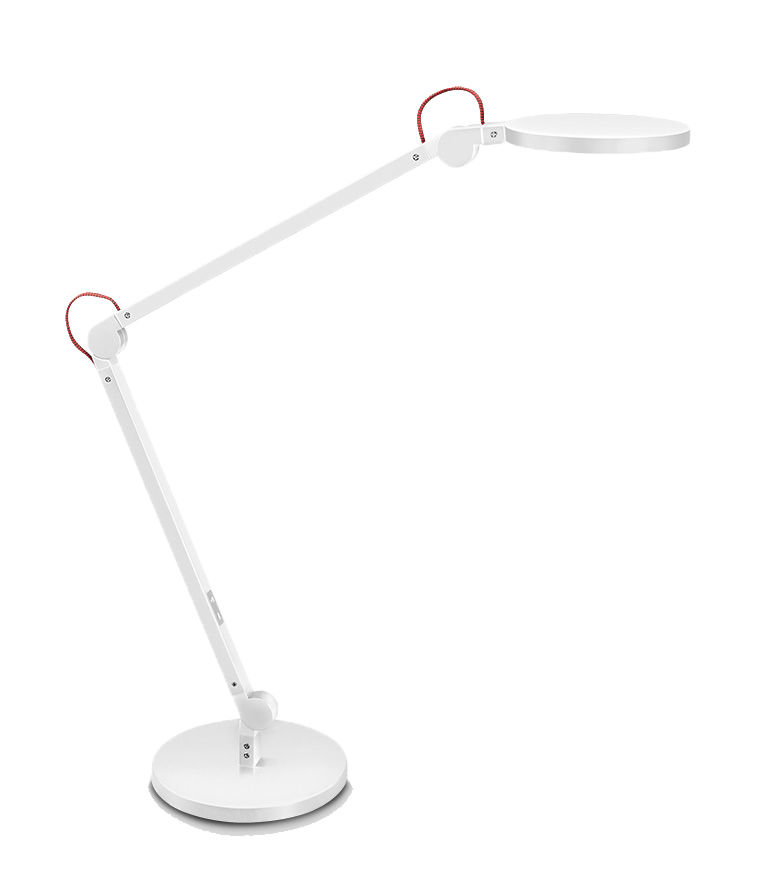 Alba Giant Bureau Lamp Wit met Aanraakgevoelige Schakelaars