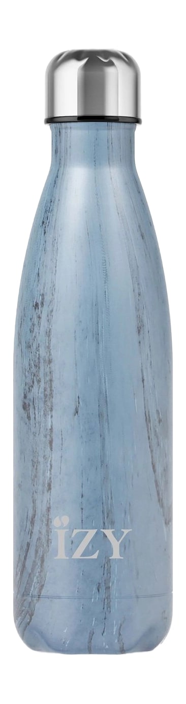 IZY Isoleerfles Design Blue 500ml
