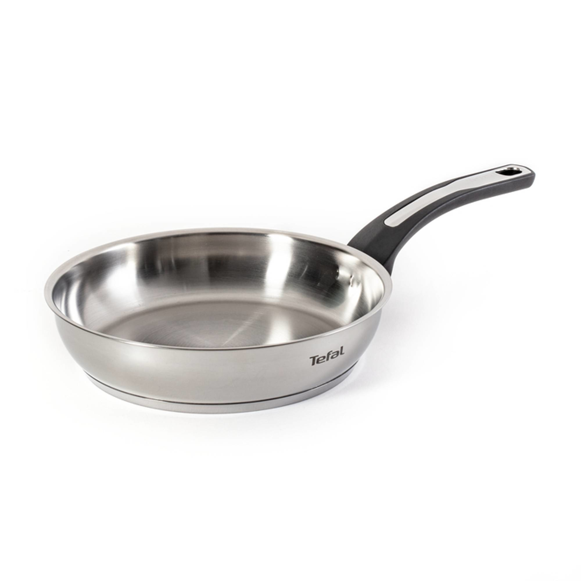 Tefal Braadpan Emotion 24cm Inox - alle Vuren - zonder Antikleef