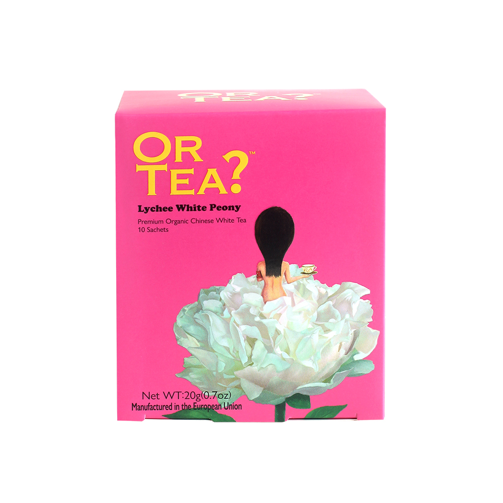 Or Tea? Lychee White Peony Bio Thee 10x 20g
