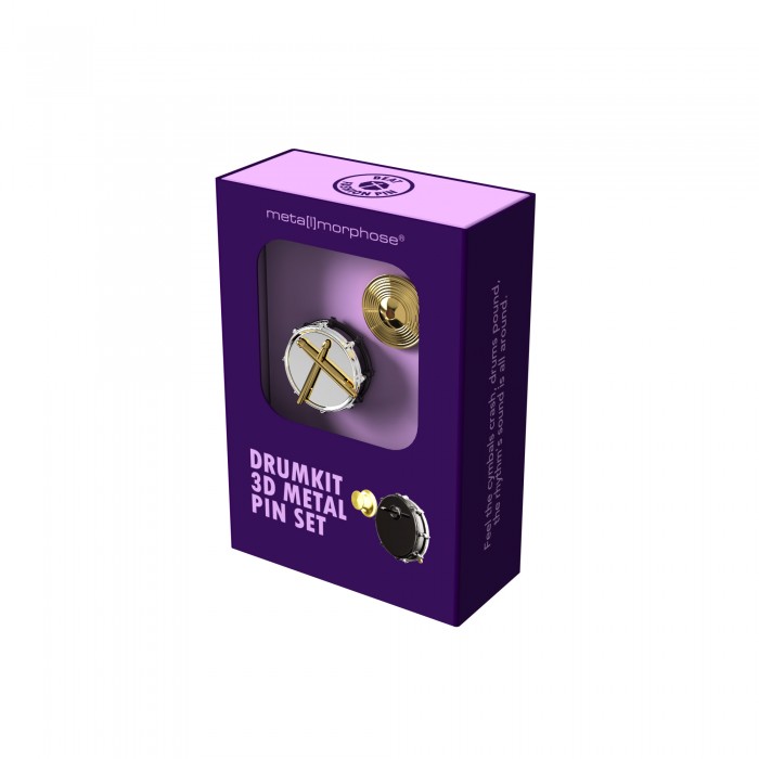 Chocli Fashion Pins Music set 2 stuks - Drum