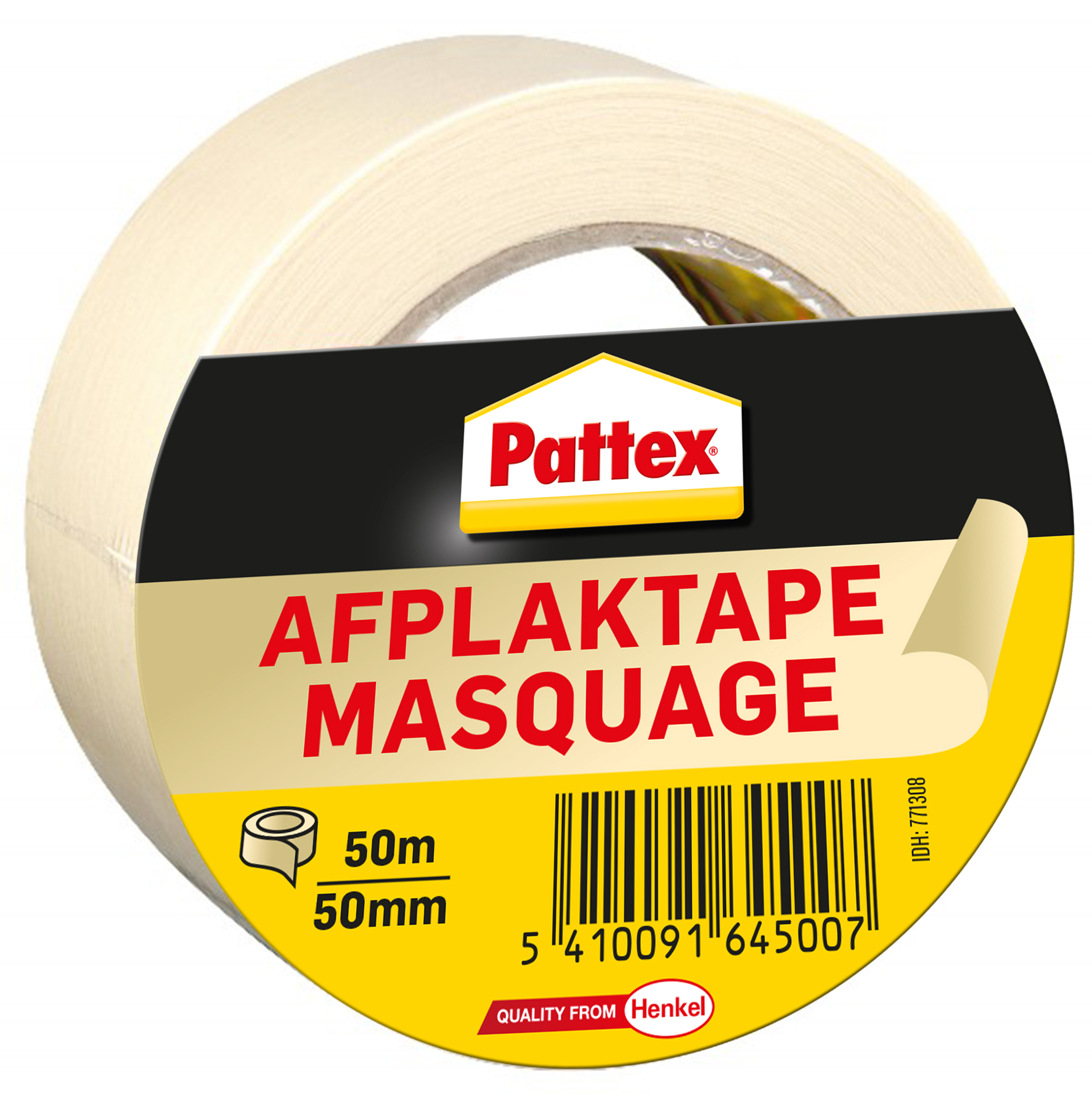 Pattex Afplaktape 50 mm x 50 m