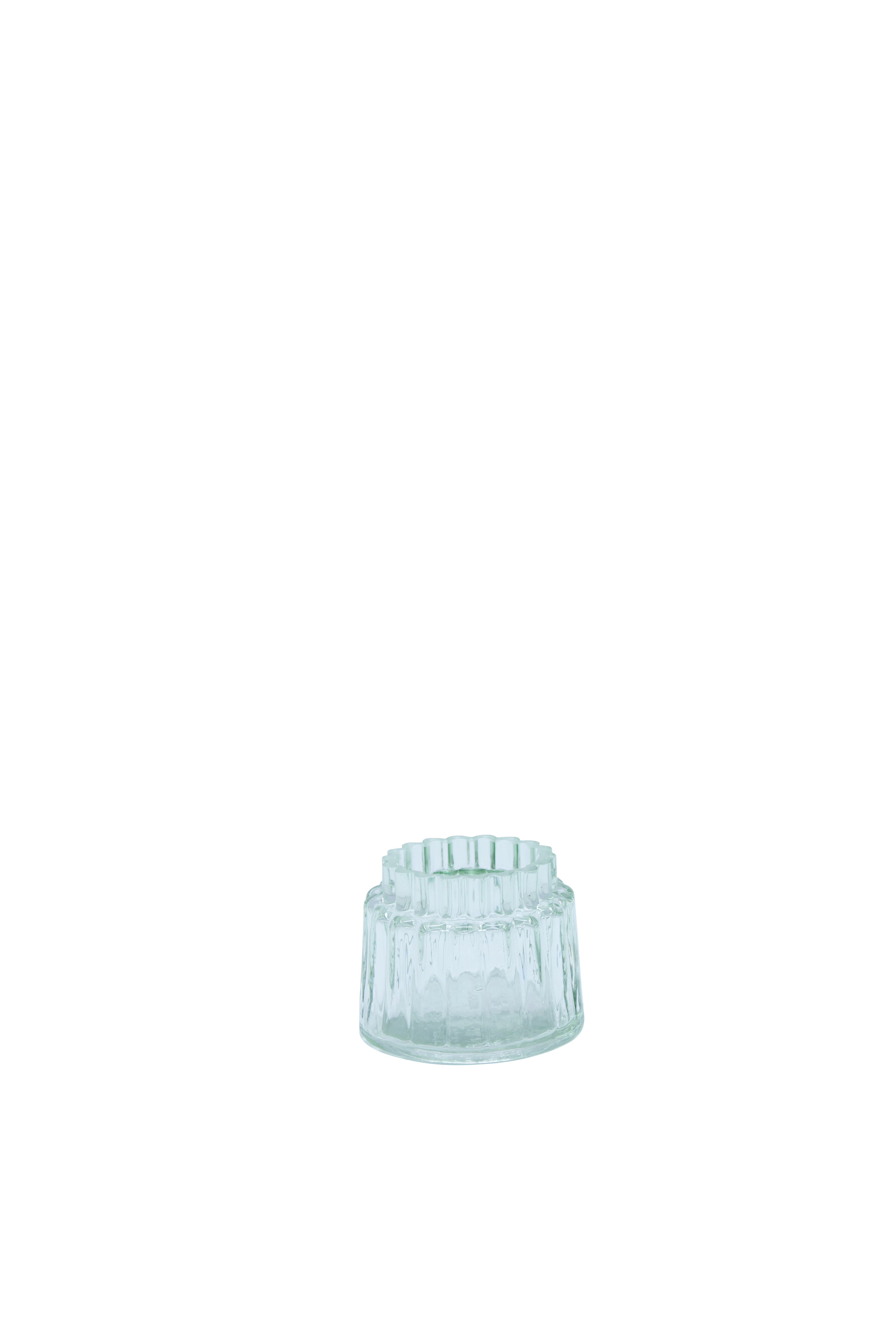 Sandra Rich Theelichthouder My Light 6x7cm - Glas - Lichtgroen