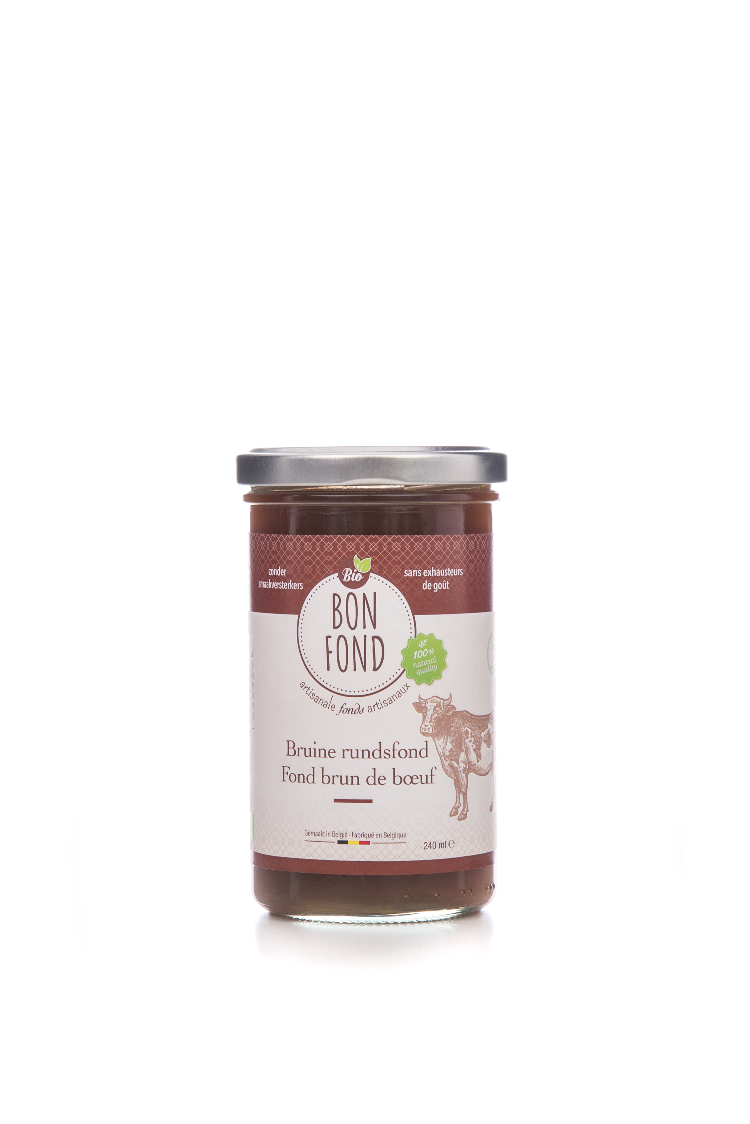 Bon Fond Bruine Rundsfond 240 ml