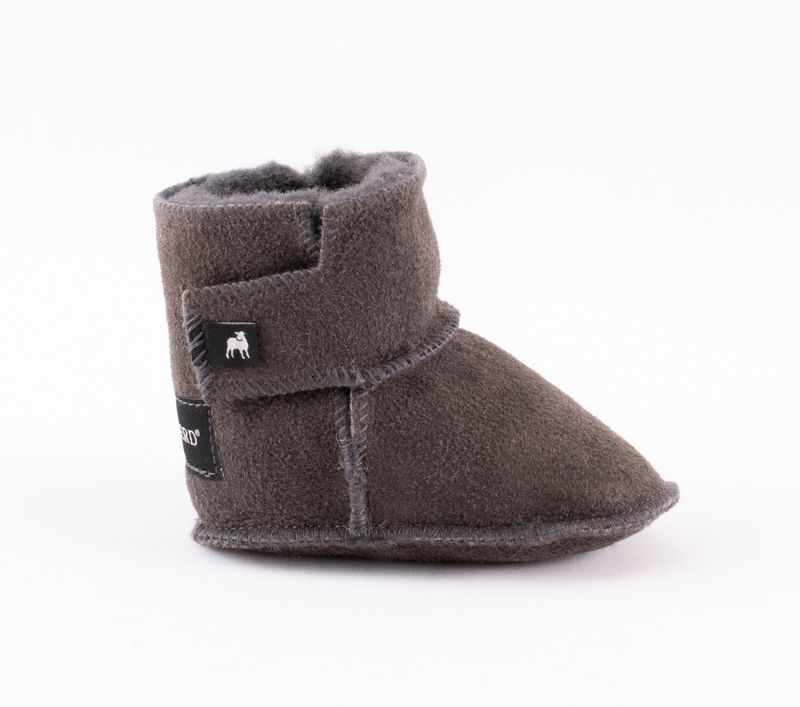 Shepherd Slipper Baby Boras Asphalt maat 16/17