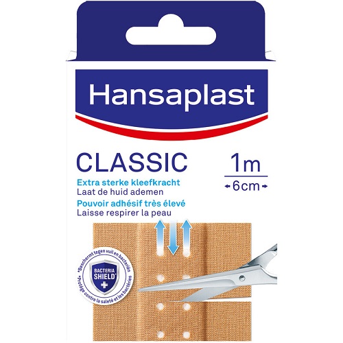 Hansaplast Pleister Classic 1 m x 6 cm