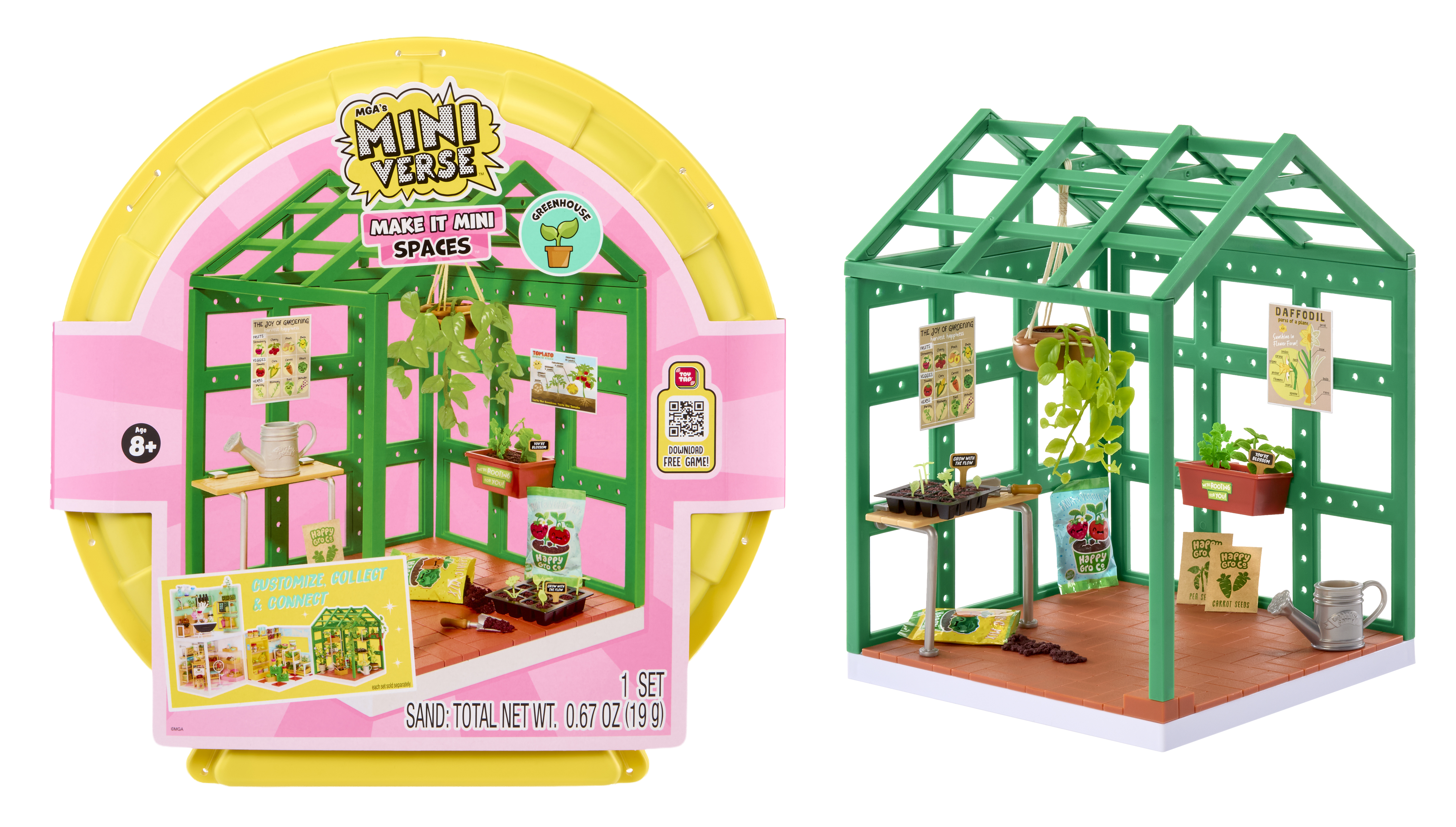 MGA's Miniverse - Spaces Starter Pack Greenhouse