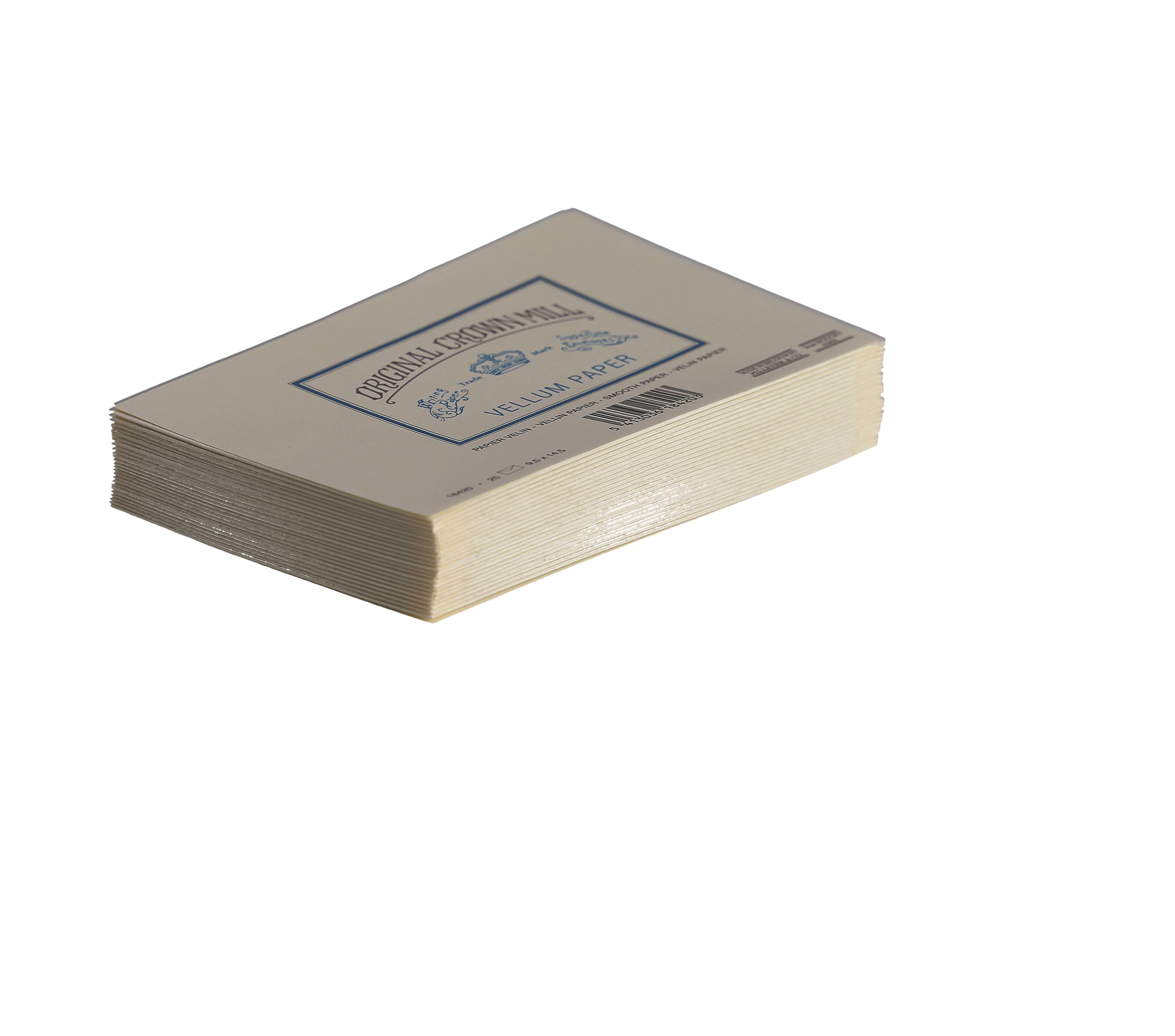 Original Crown Mill Cello Enveloppen 9.5x14.5 cm-25 stuks- 120 g-Velijn Creme