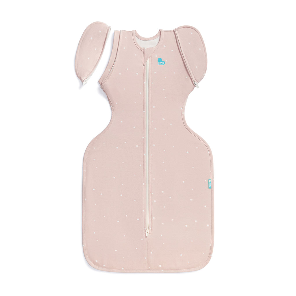 Love to Dream Inbakerslaapzak Transition Bag Powder Pink Fase 2 medium - Tog 1.0