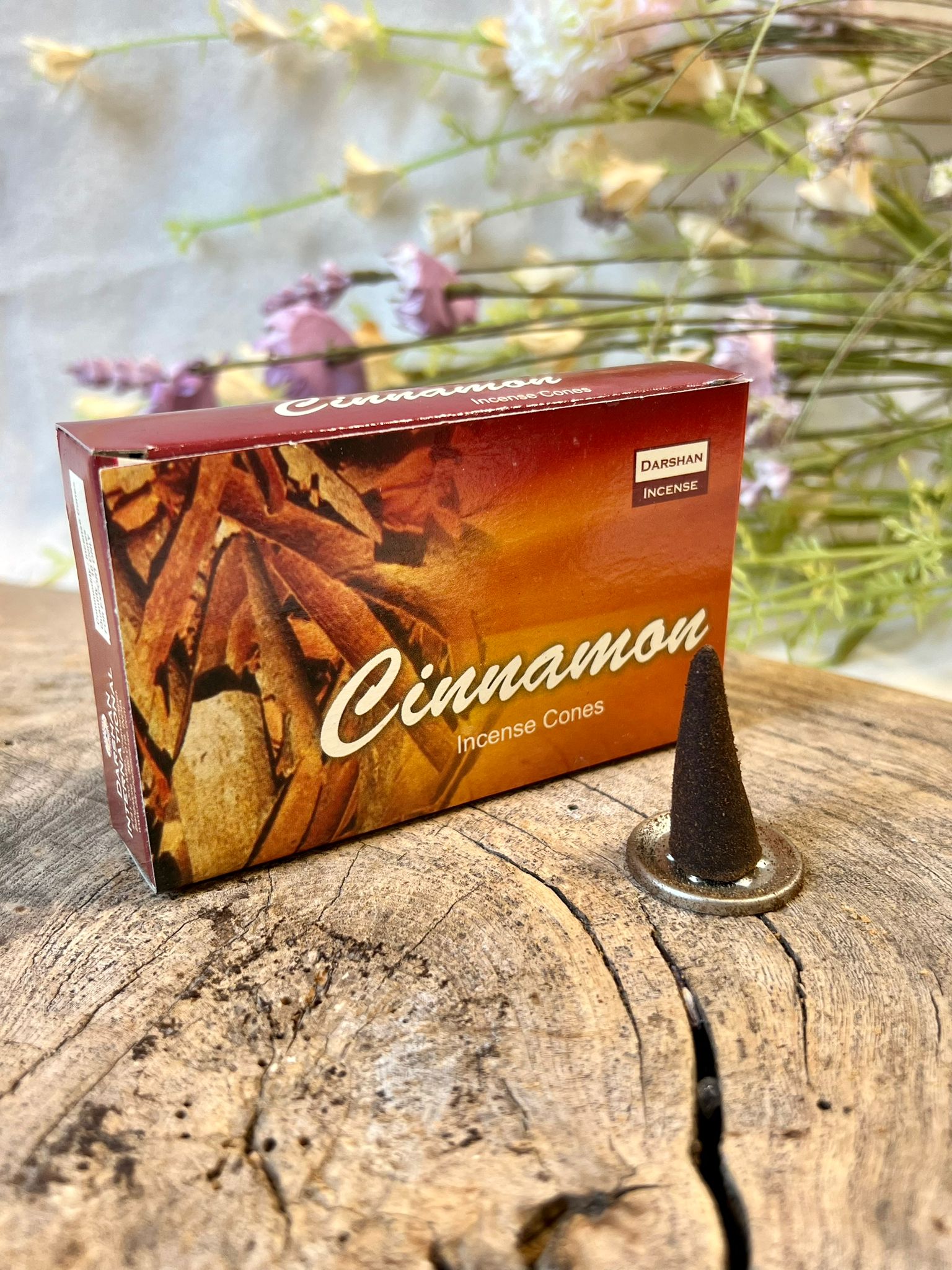 Darshan Wierookkegel Cinnamon
