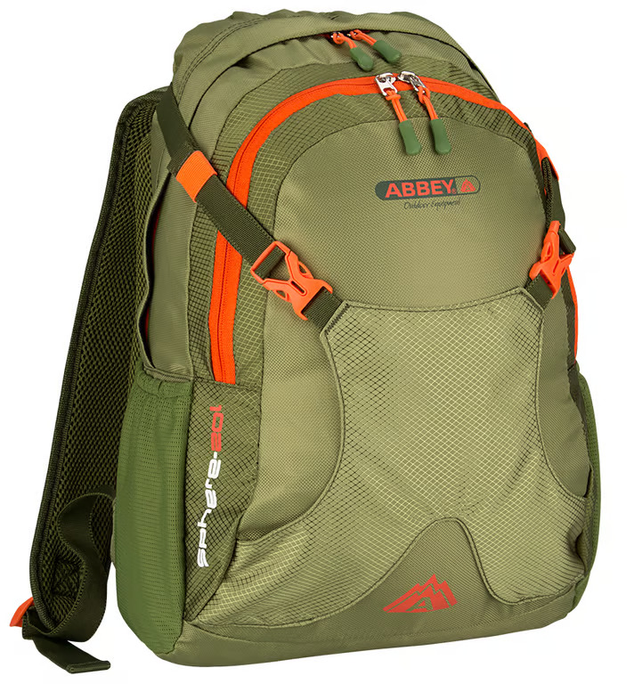 Abbey Camp Sphere Rugzak 20L Outdoor Legergroen-Olijfgroen