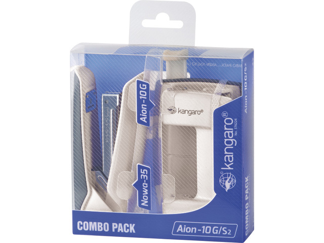 Kangaro Combipack Perforator-Nietmachine Aion-10G Ivory