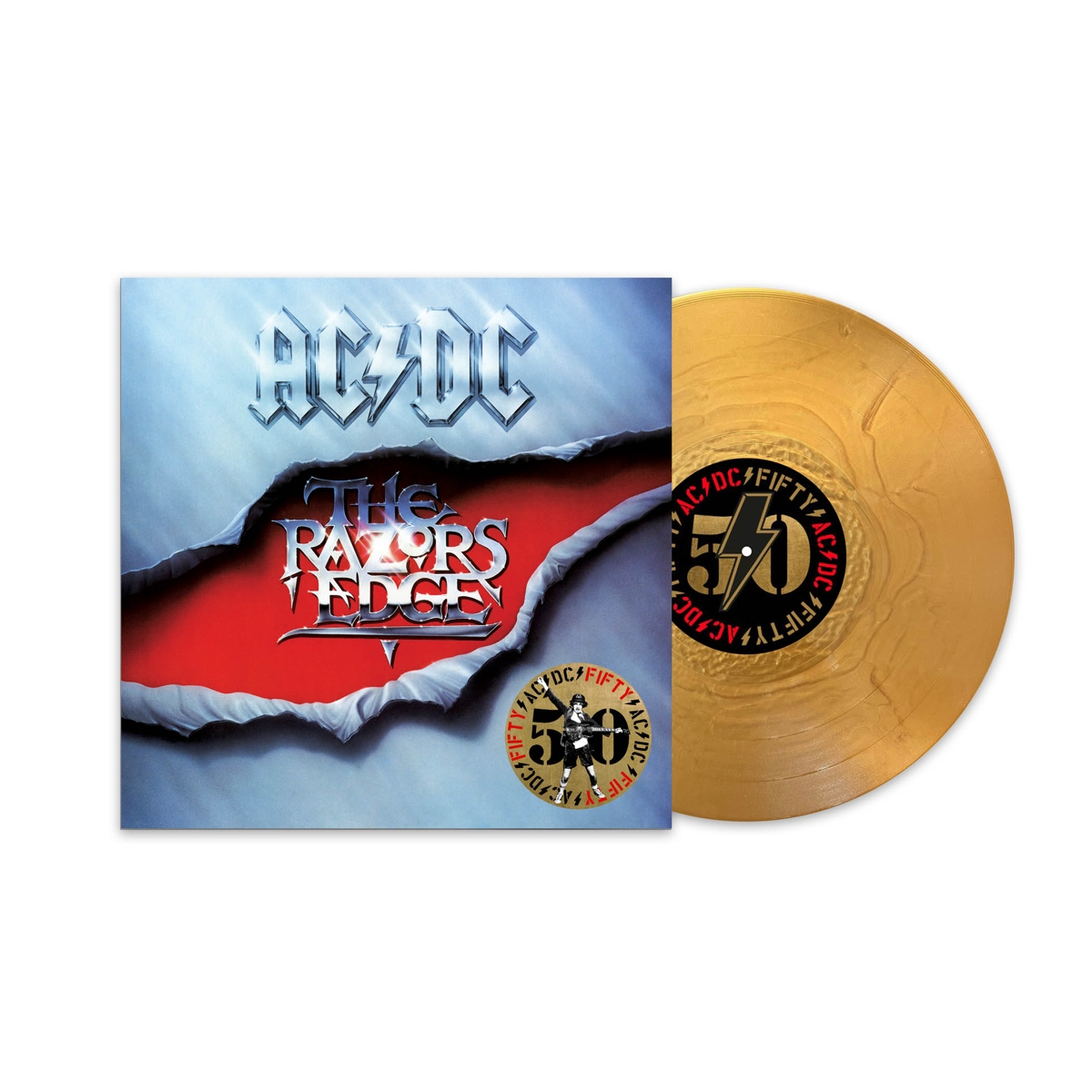 AC/DC - The Razors Edge LP Coloured Vinyl Edition