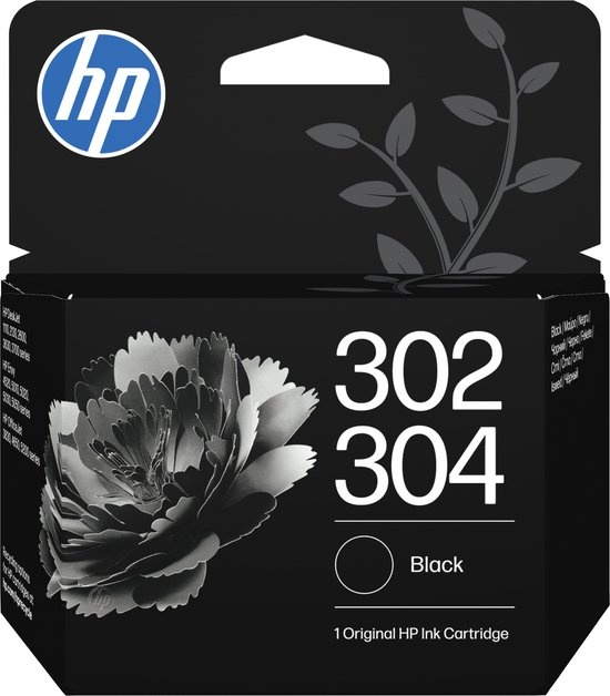 HP 302 / 304 Printer Cartridge Inkjet Zwart