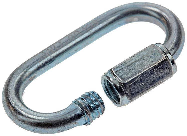 Mack Loze Schakels Verzinkt met Moer 4 mm K
