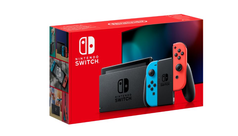 Nintendo Switch Console V2 Blue-Red