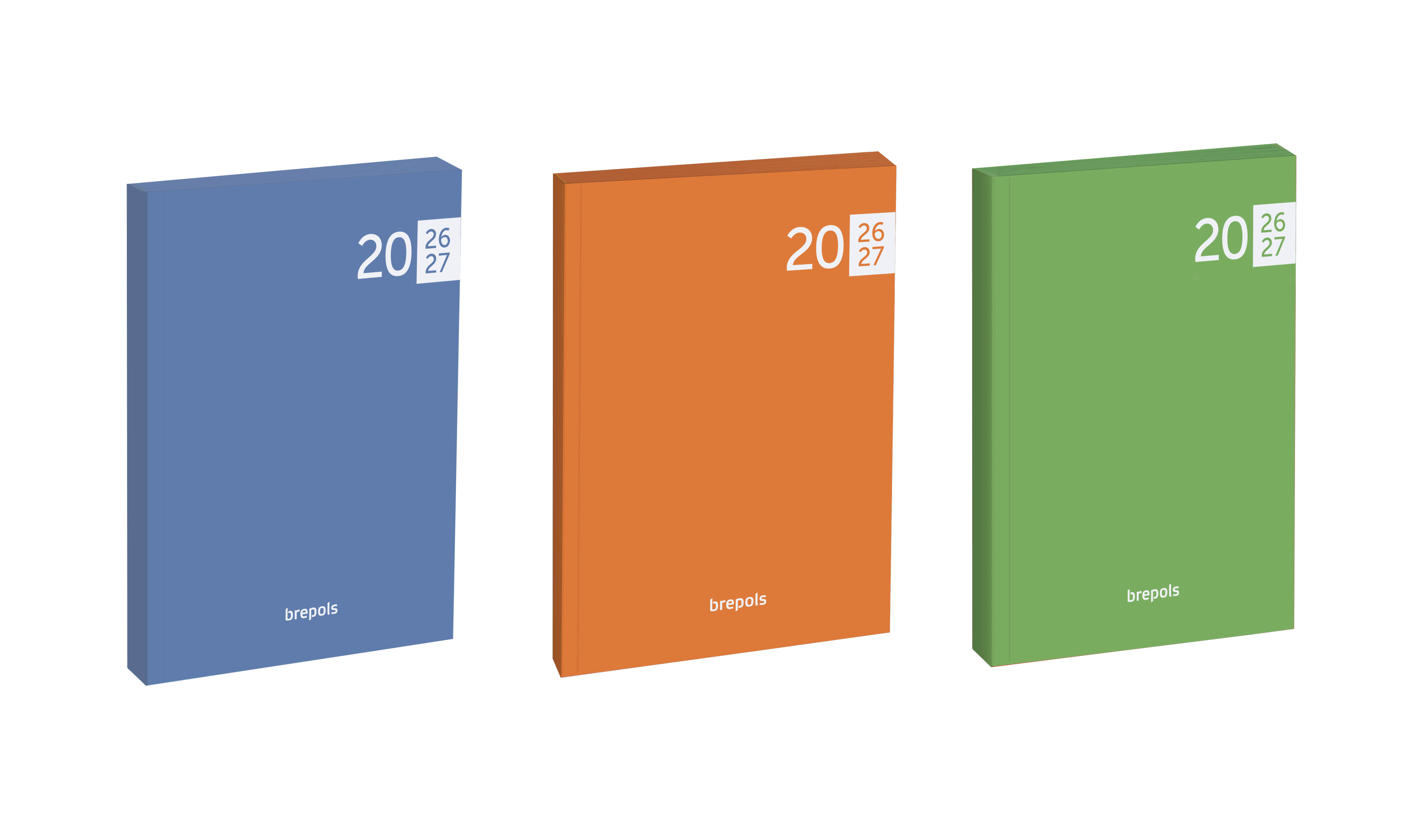 Brepols Schoolagenda 2026-27 Veneto-flexi 1dag/pag assorti 11.5x16.9 cm - per stuk