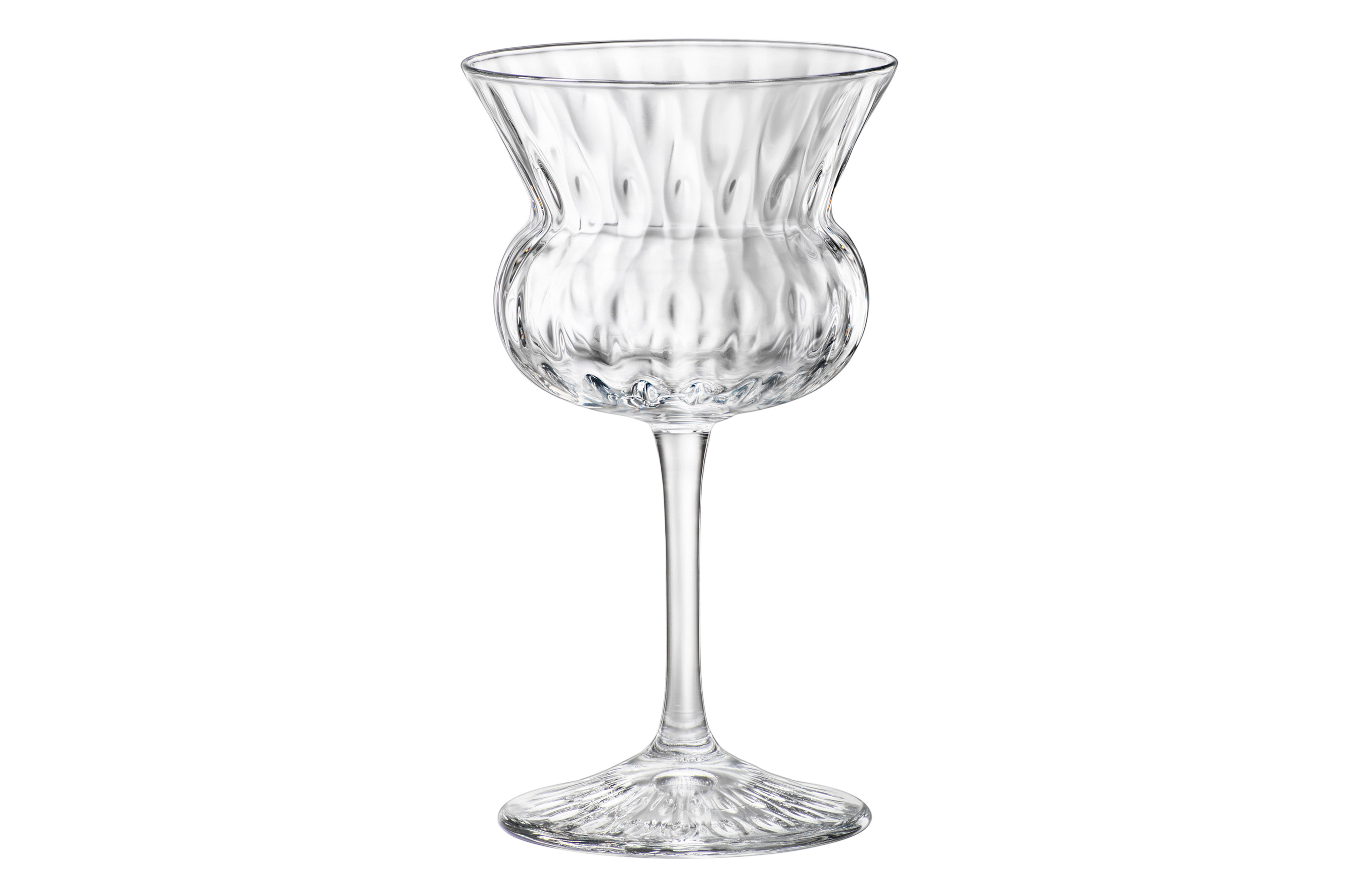 Bormioli Rocco Cocktailglas Bloom Nick&Nora 15.5cl set 6 stuks - 7.8x14.2 cm