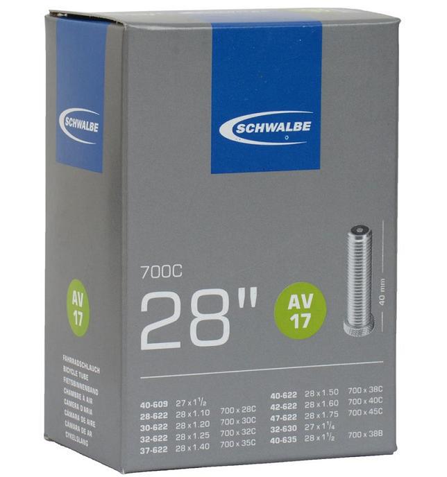 Schwalbe AV17 Binnenband Fiets 28" Autoventiel