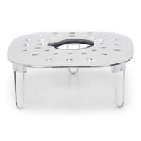 Patisse Anti-Spatdeksel voor Airfryer 21x21 cm - RVS