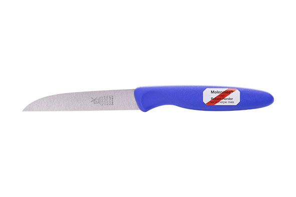 Robert Herder Molenmes/Schilmes 8.5cm Blauw RVS/PP