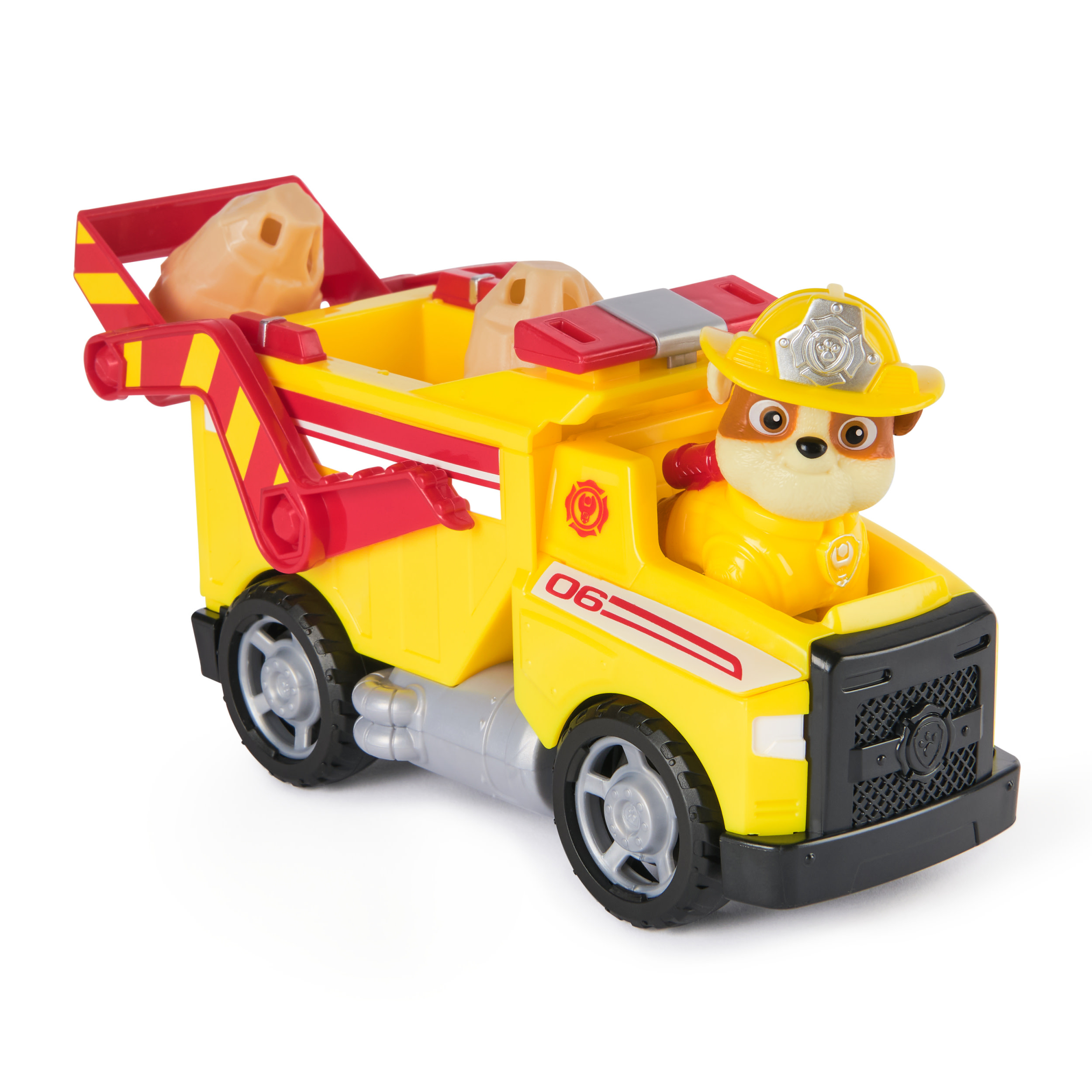 Paw Patrol Fire Rescue luxe voertuig met Rubble
