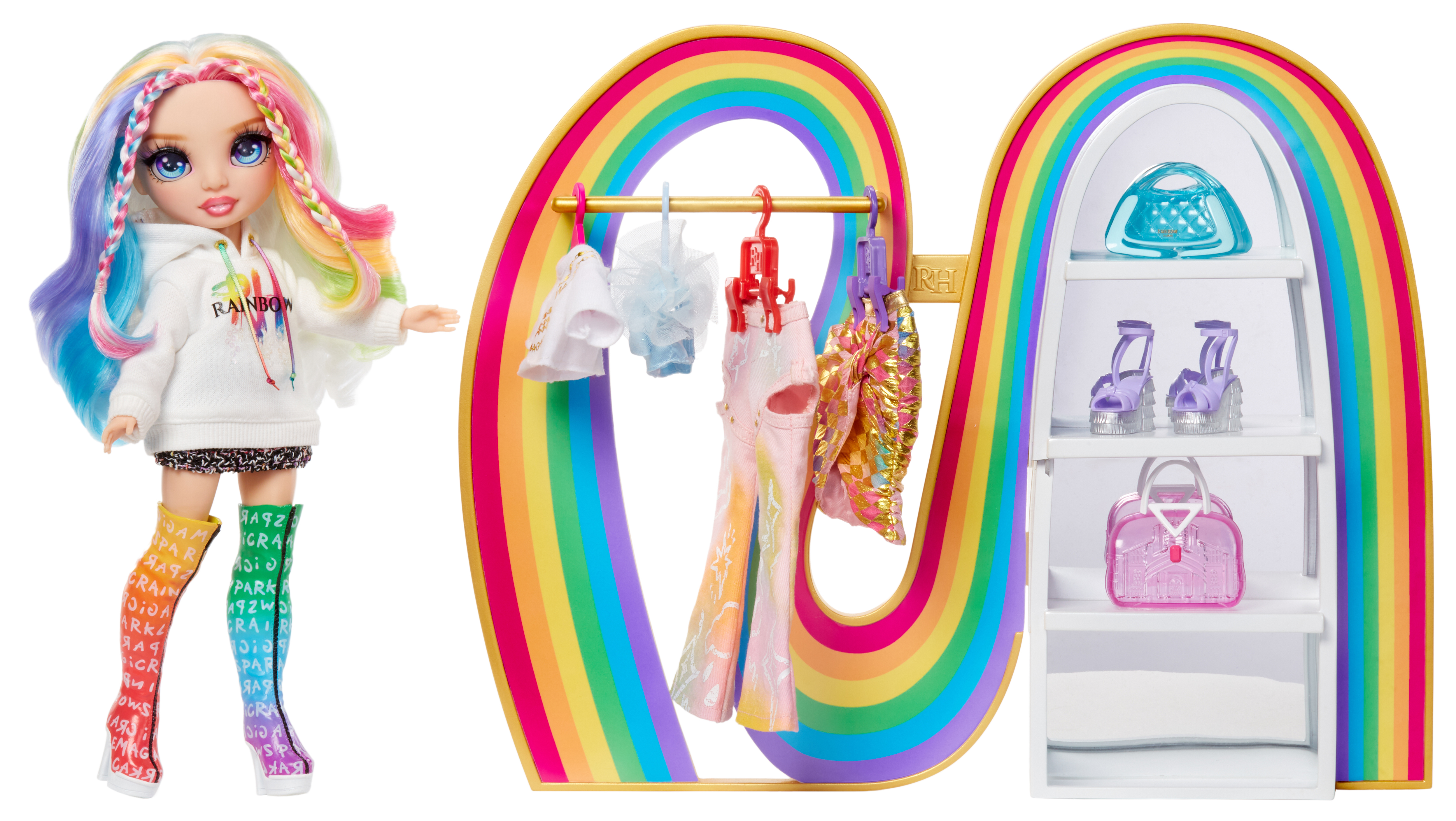 Rainbow High Amaya's Rainbow Closet Playset