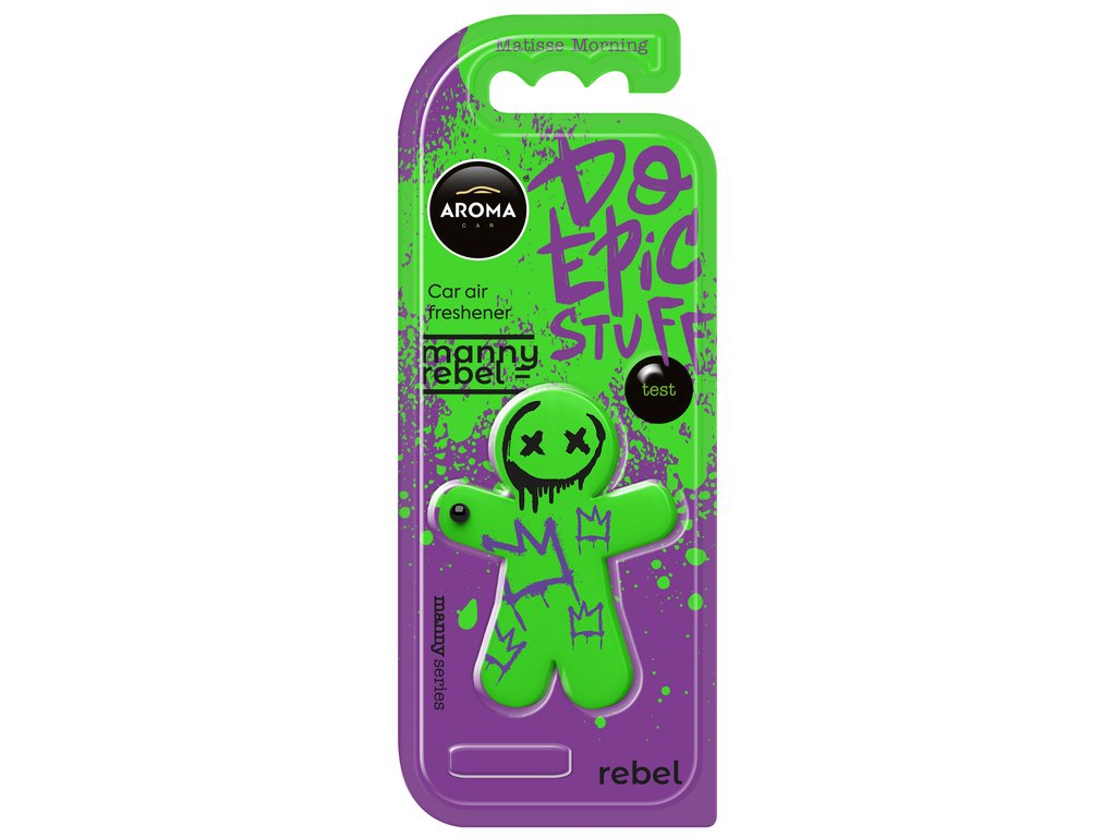 Aroma Car Luchtverfrisser Manny Rebel Matisse Morning