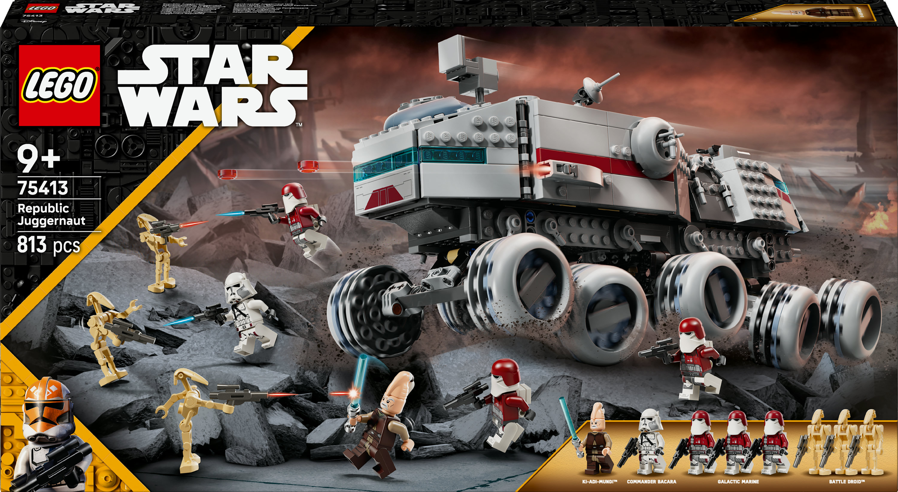 Lego Star Wars 75413 Republic Juggernaut