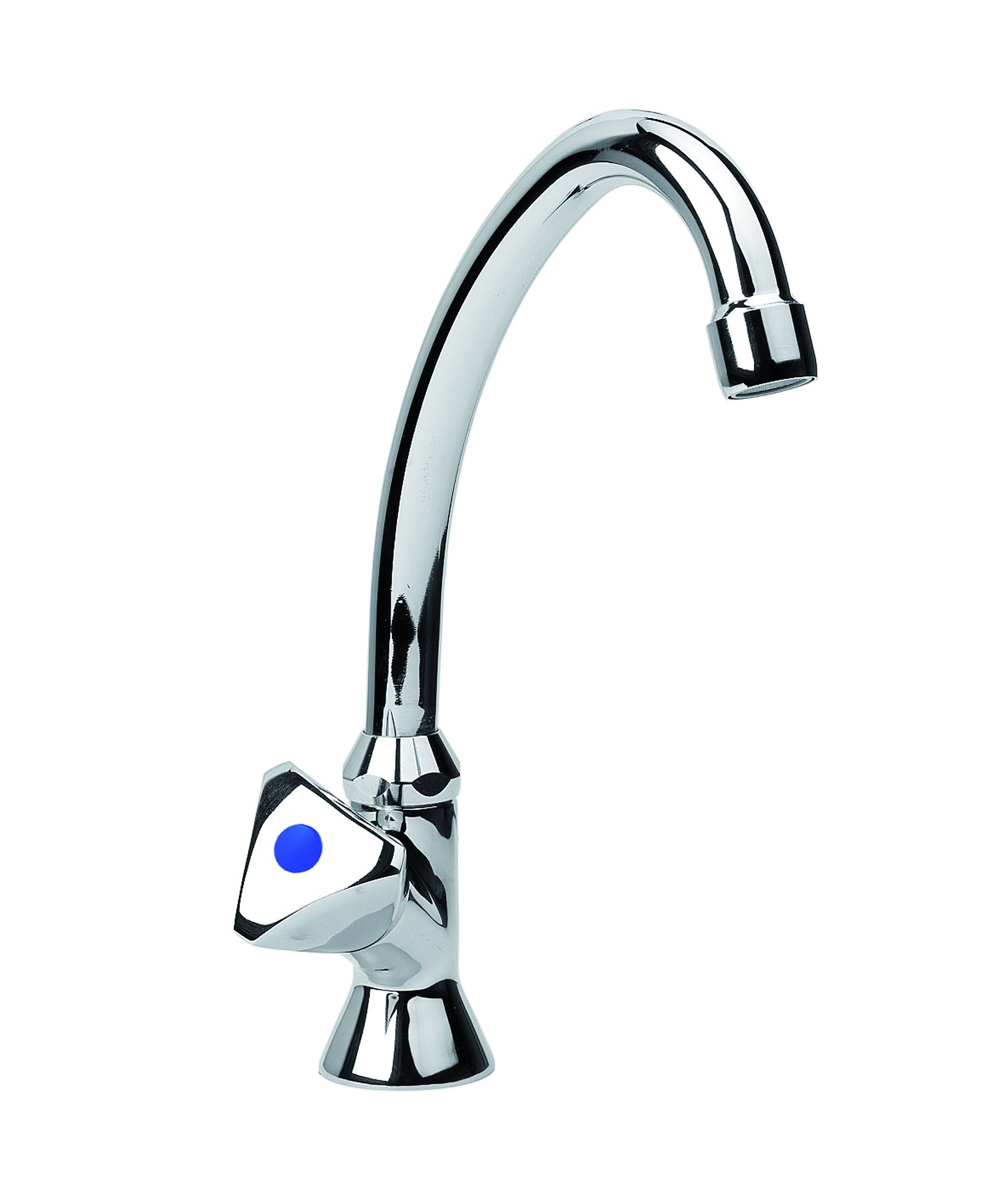 Aquatrends Como Enkele Lavabokraan met HU-Uitloop 145 mm - Staand Model