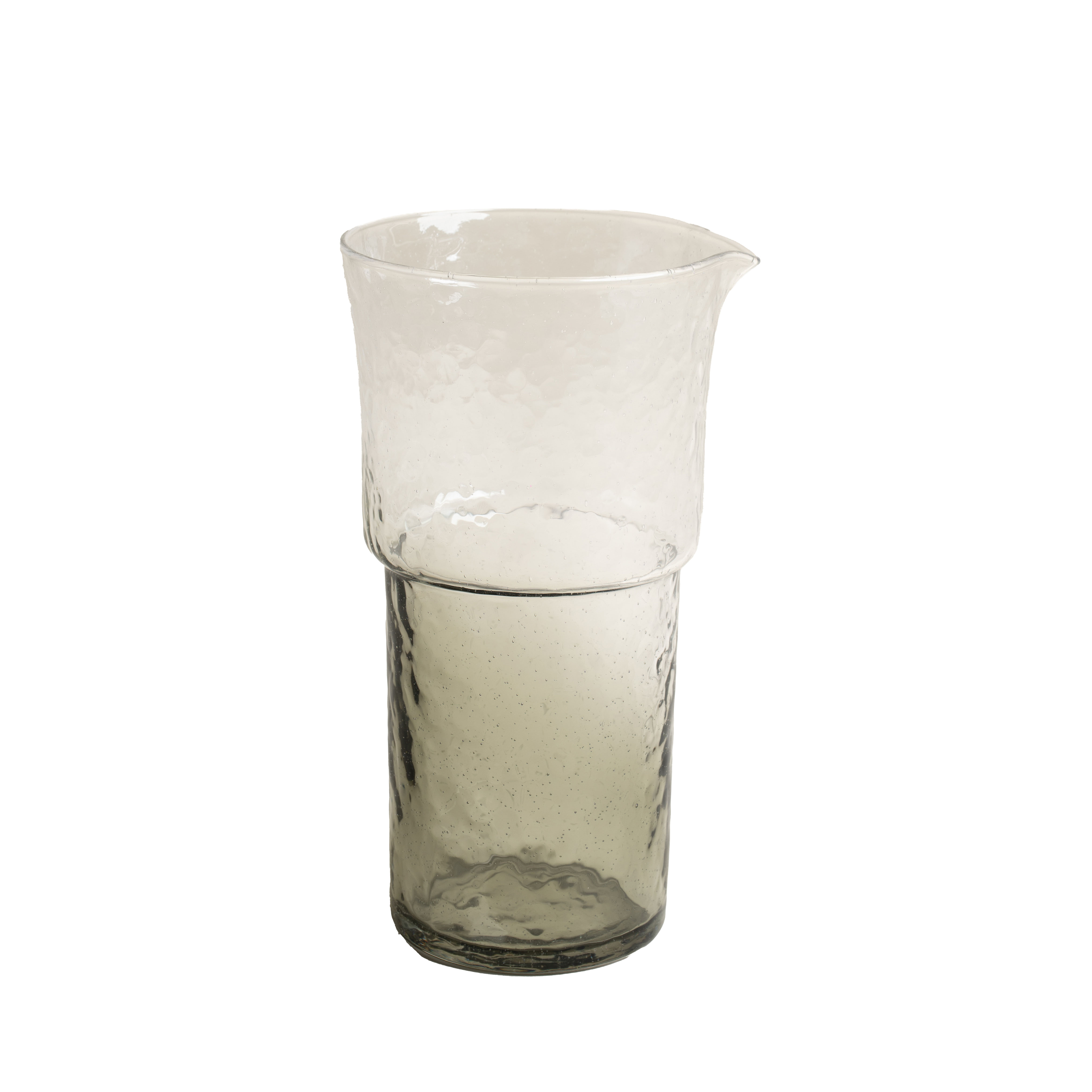 Pomax Waterkan Inkra Smoke 1000ml - Glas - 11x20 cm