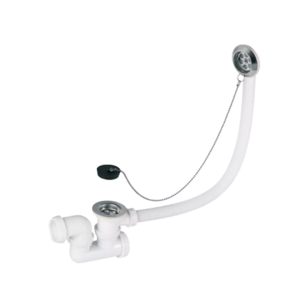 Wirquin Afvoer Badkuip Rooster in RVS