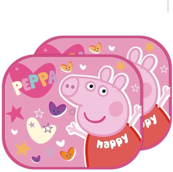 Peppa Pig Zonnescherm 2 stuks
