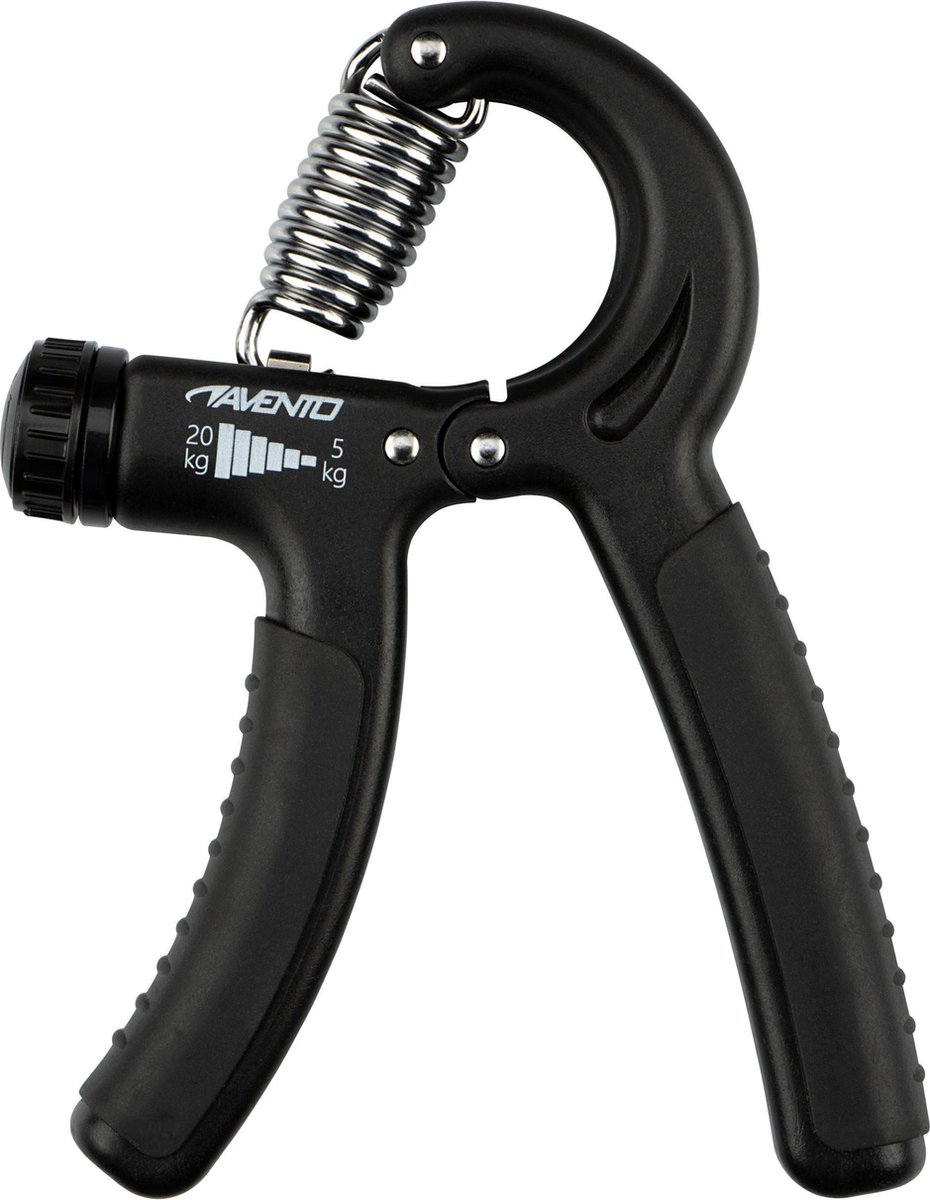 Avento Handknijper verstelbaar 5 - 20 Kg Zwart/Grijs