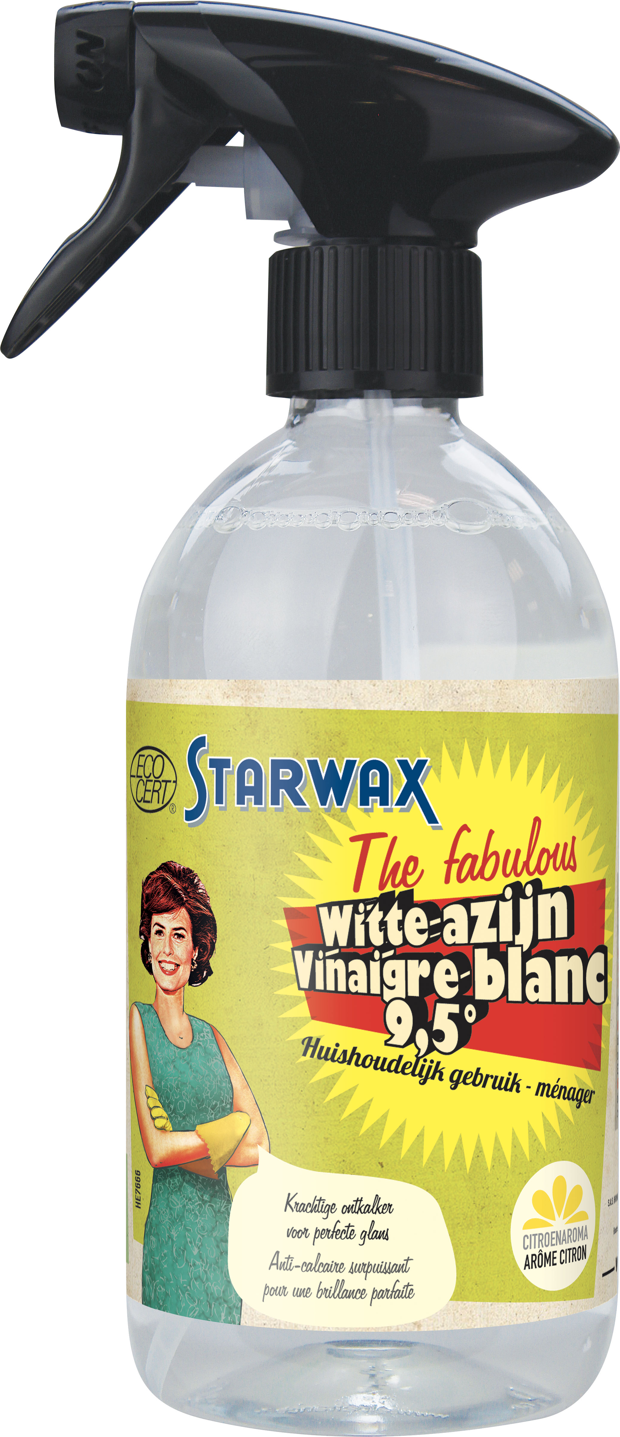 Starwax Fabulous Witte azijn citroen 500 ml