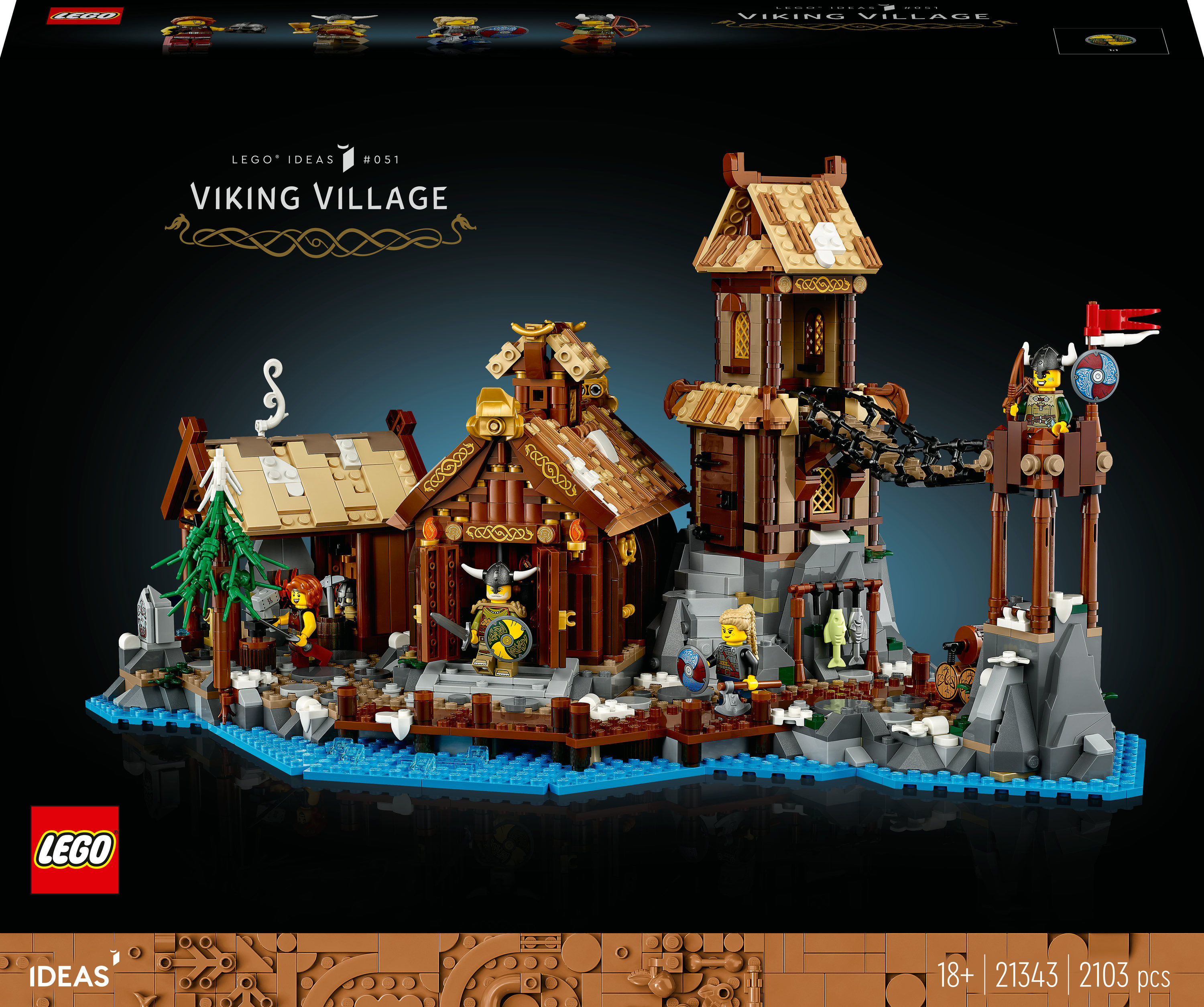 LEGO Ideas 21343 Viking Village