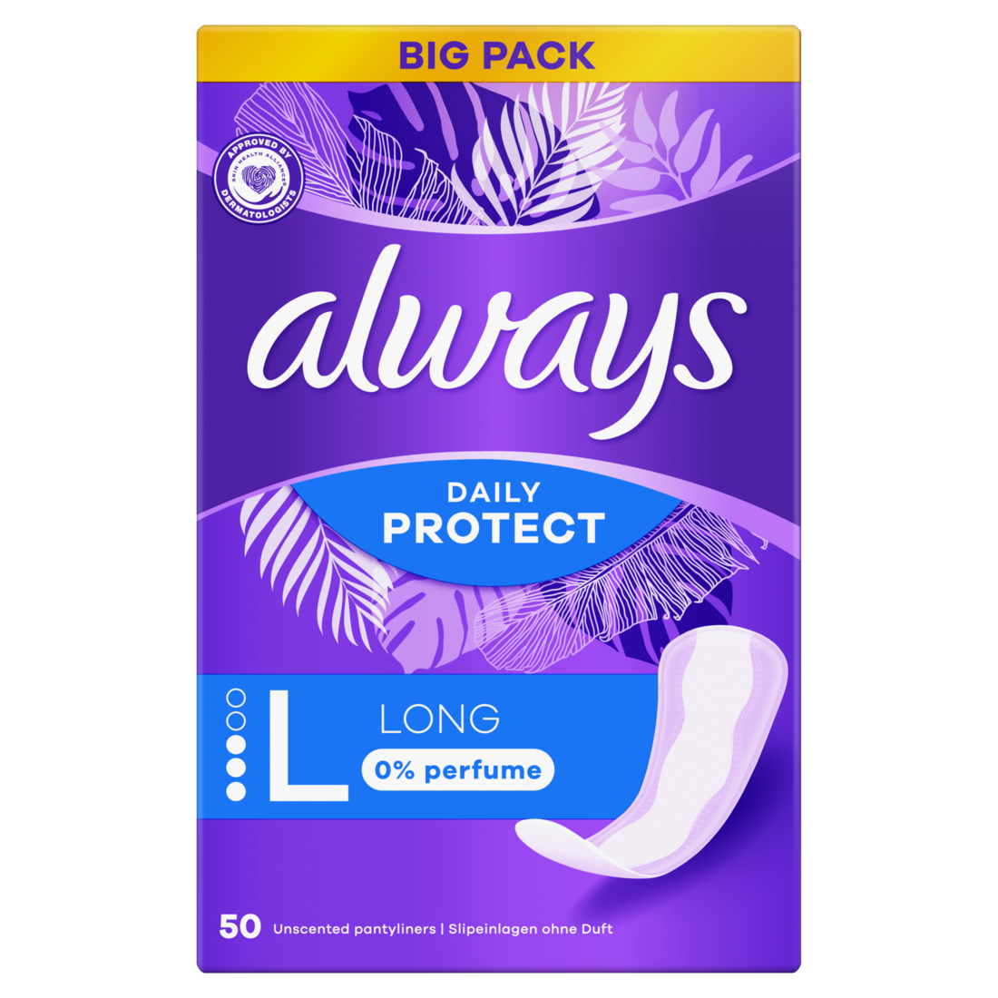Always Inlegkruisjes Extra Protection Large - 50 stuks
