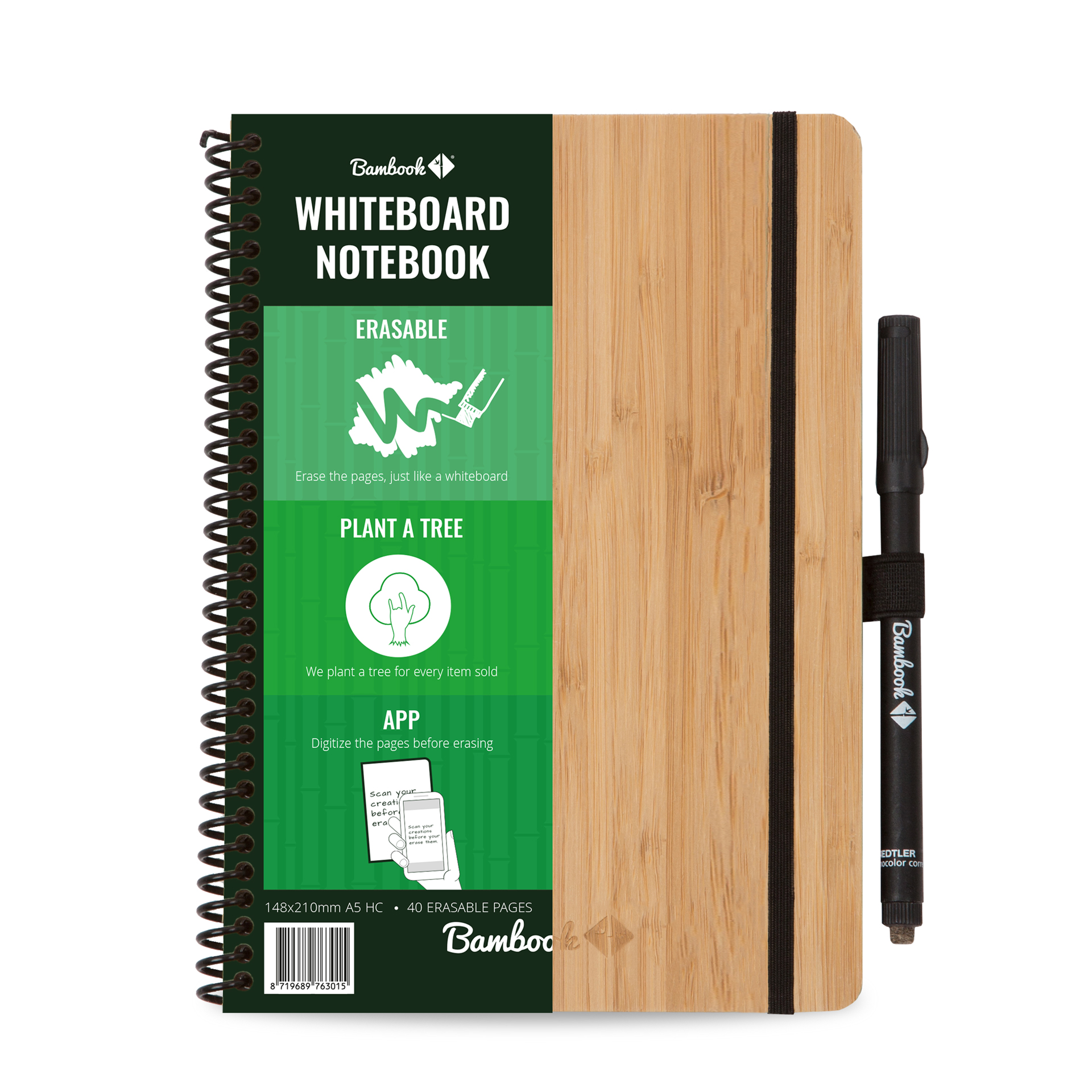 Bambook Notebook A5 Hardcover