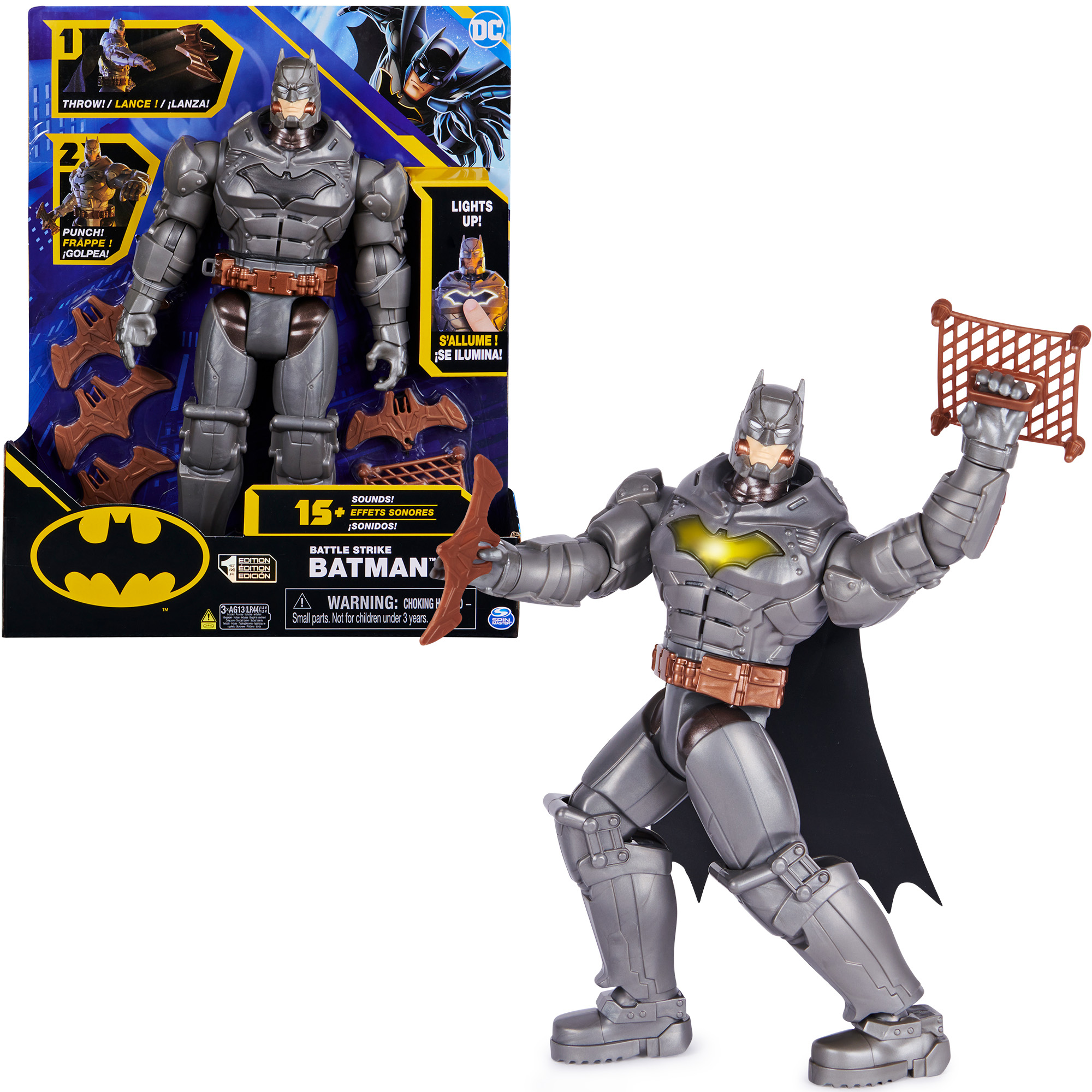 Batman 30 cm Figuur met Feature, licht en 15 geluiden