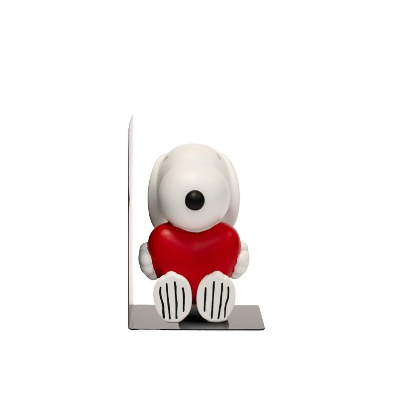 Blogo Boekensteun Snoopy Book Love 14x10x18 cm - Metaal