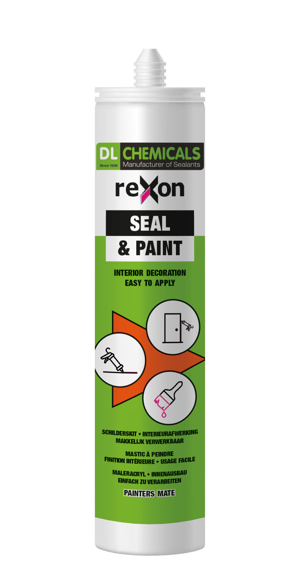 Rexon Schilderskit Seal & Paint 290 ml Wit