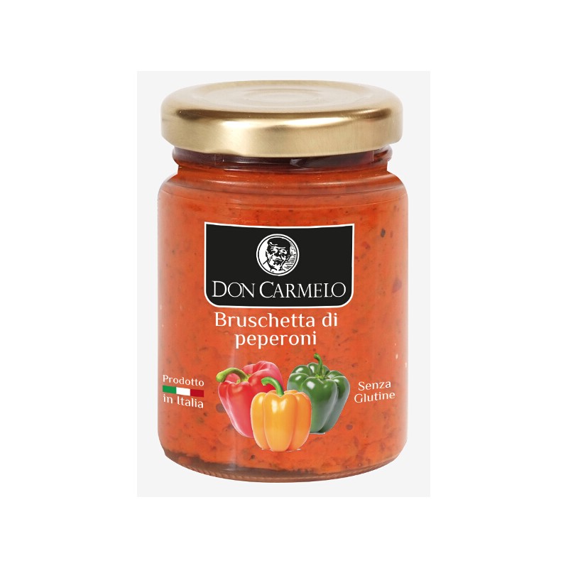Don Carmelo Bruschette met Paprika 100g - Apero Gusto