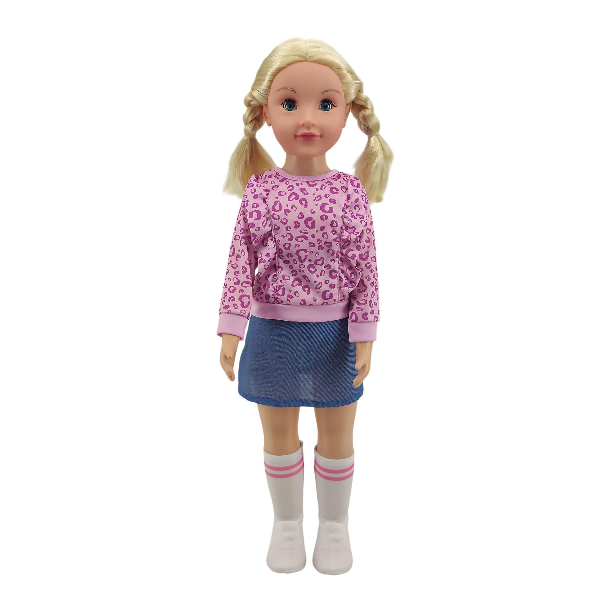 Wispy Walker Looppop 70 cm  Love topje en rokje