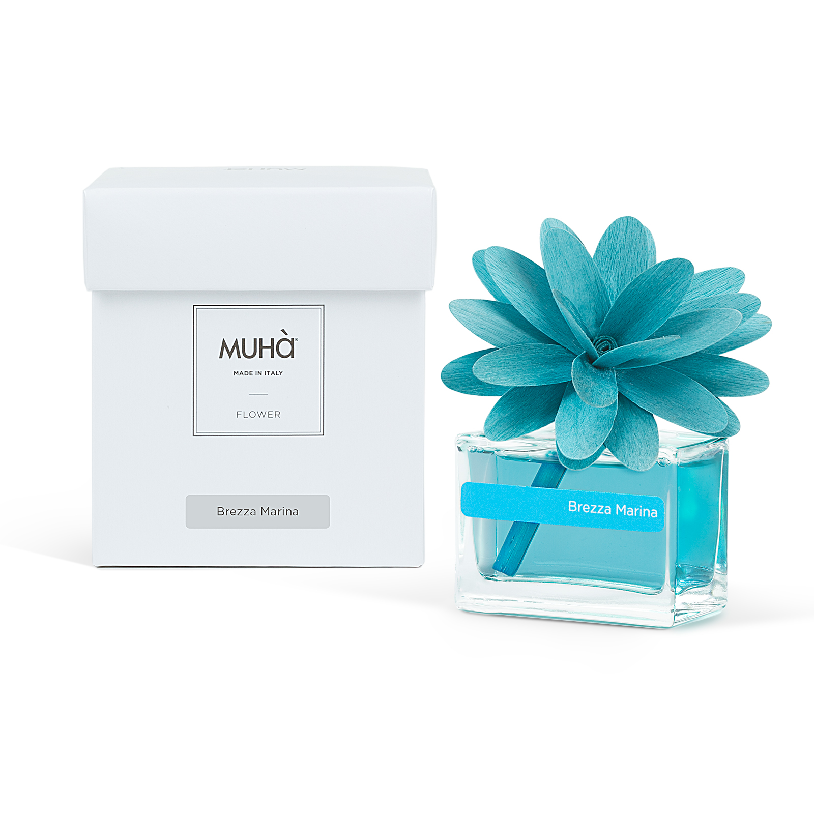Muha Blue Razz Muhà Geurdiffuser Flower Blue 30ml - Sea Breeze | 8054619810064